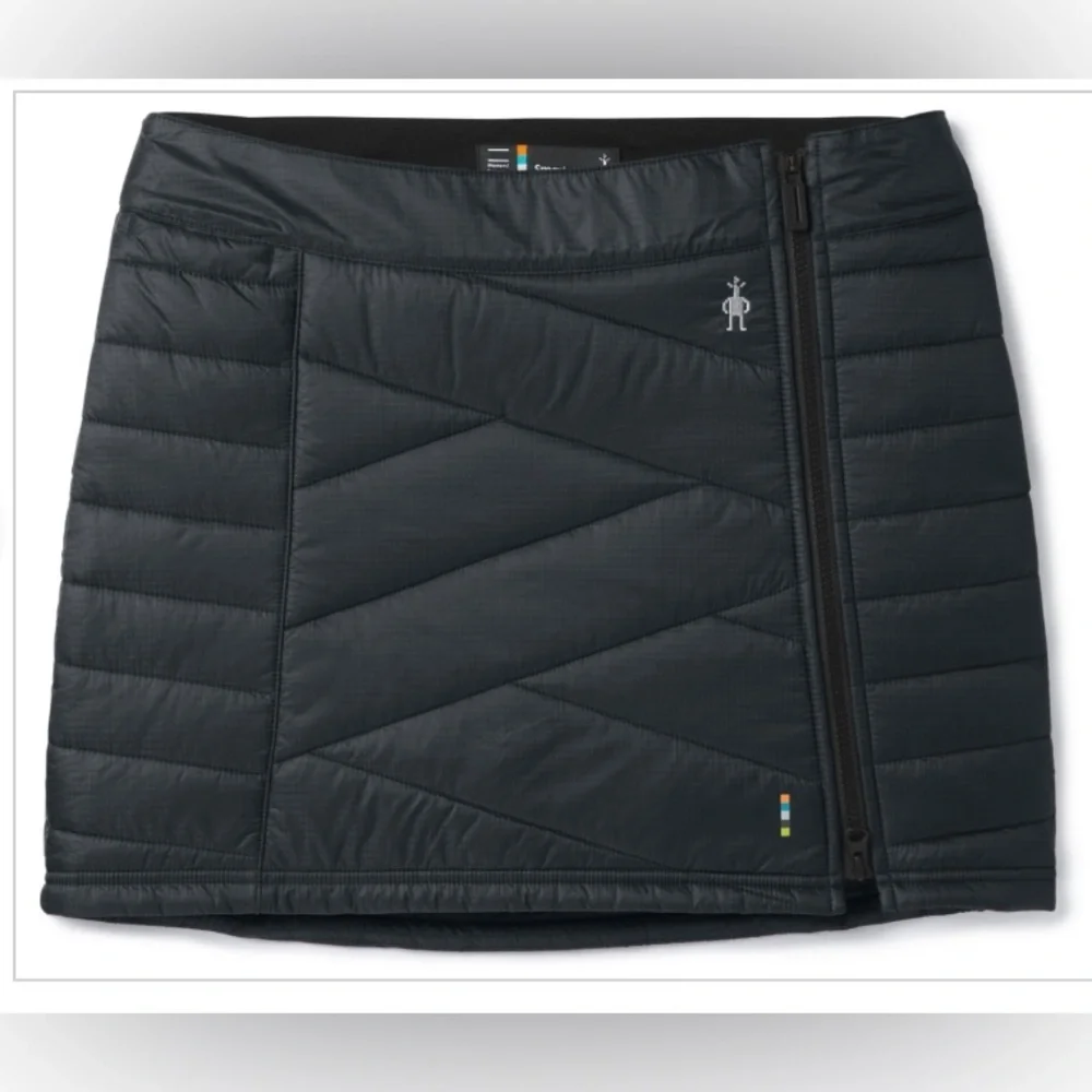Smartwool Smartloft Zip Skirt Black Size XL Excellent Condition